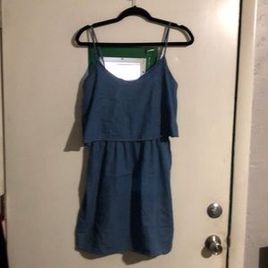 Jean romper style dress